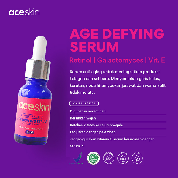 ACE Face Age Defying Serum 15ml - Anti Aging Serum