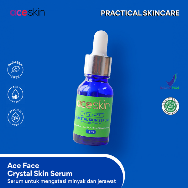 ACE Face Crystal Skin Serum 15ml - Anti Acne Serum